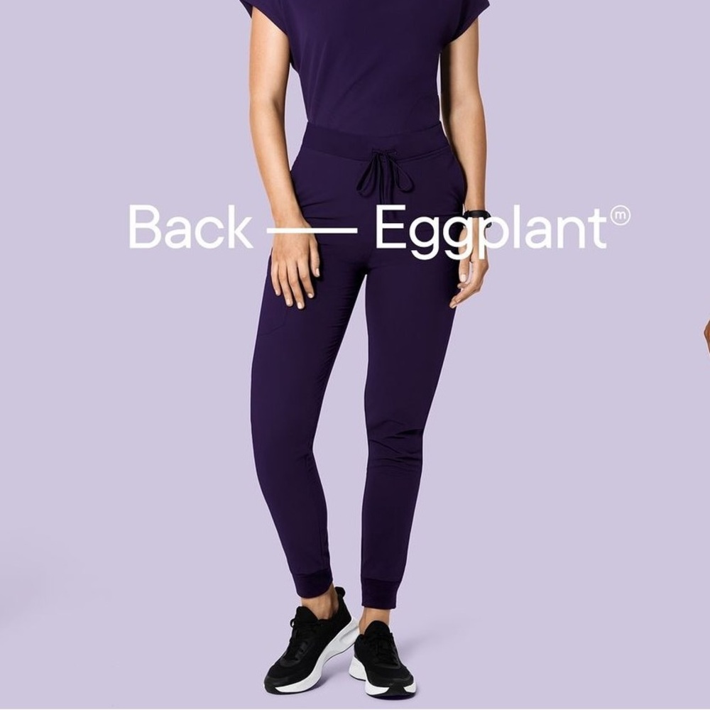 NWT Mandala Scrubs High Waisted Joggers - size S Tall